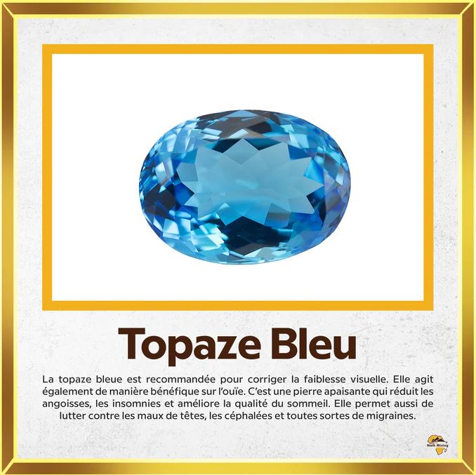 Topazes Bleu